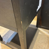 Celine 1-Drawer NIGHTSTAND Black 21w17d27h