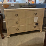 Chatham 6-Drawer DRESSERS/CHESTS Ivory 44w18d30h