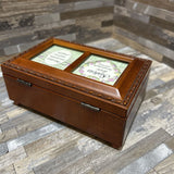Cottage Garden Sister Woodgrain Music Box ACCESSORIES 6w4d2.5h