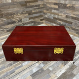 Fulton St. Wooden Tea Storage Box ACCESSORIES 10w7d3h