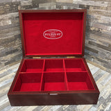 Fulton St. Wooden Tea Storage Box ACCESSORIES 10w7d3h