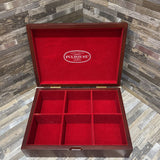 Fulton St. Wooden Tea Storage Box ACCESSORIES 10w7d3h