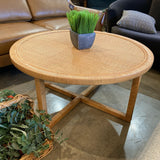 Captiva Natural Rattan Round COFFEE/COCKTAIL TABLE Natural 39w39d19.5h