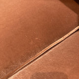 Interior Define James 3-Seat SOFA Rust Velvet 104w40d35h