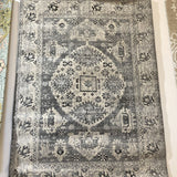 Surya Beige Indoor Medallion Area Rug RUG Blue 5'3x7'3