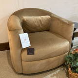 Interior Define Fiona Swivel Chair CHAIR Fawn 33w33d30h