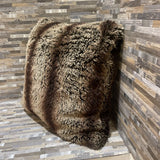 Arhaus Faux Fur Down Filled Accent Pillow ACCESSORIES 18"