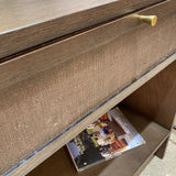 Lulu and Georgia Suzette Console CONSOLE TABLE Smoked Oak 54w18d30h