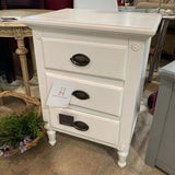 Easterbrook 3-Drawer NIGHTSTAND White 22w16d29h