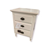 Easterbrook 3-Drawer NIGHTSTAND White 22w16d29h