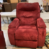 Flexsteel Rio Fabric Rocker RECLINERS Red 35w35d37h