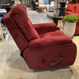 Flexsteel Rio Fabric Rocker RECLINERS Red 35w35d37h