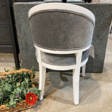 Made Goods Sylvia Modern Side Chair DINING CHAIRS White/Gray 22w21d37h