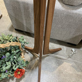 Cerno Forma Wood & Aluminum FLOOR LAMP Oiled Walnut 22d72h