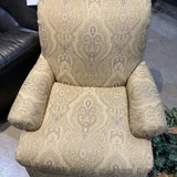 Fairfield Skirted Upholstered In Champagne Damask CHAIR 34w34d34h