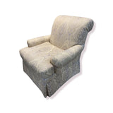 Fairfield Skirted Upholstered In Champagne Damask CHAIR 34w34d34h