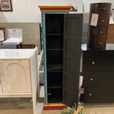 Amir Hand Painted Artifacts CABINET 16w12d60h