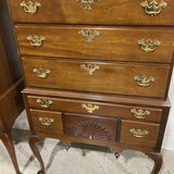 Councill Craftsmen Queen Anne Highboy DRESSERS/CHESTS 38w20d82h