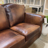 Leather Italia Cambria Arizona Marco Leather SOFA 89w39d41h