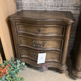 Homelegance Heath Court Brown Oak 3-Drawer NIGHTSTAND 29.5w18.5d29.5h