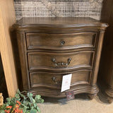 Homelegance Heath Court Brown Oak 3-Drawer NIGHTSTAND 29.5w18.5d29.5h