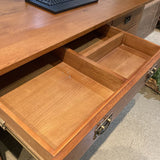 Mission Style Solid Oak 5-Drawer DESKS 59w30d30h