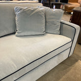Interior Define James 2-Seater w/ Contrast Piping SOFA 96w40d35h