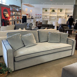 Interior Define James 2-Seater w/ Contrast Piping SOFA 96w40d35h