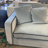 Interior Define James 2-Seater w/ Contrast Piping SOFA 96w40d35h