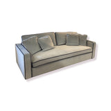 Interior Define James 2-Seater w/ Contrast Piping SOFA 96w40d35h