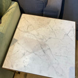 Marble Top Square Table END/SIDE TABLE 22w22d22h