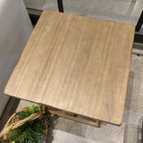 Modern Farmhouse Square END/SIDE TABLE 22w22d22h