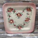 Signed Folsom Pottery Platter ACCESSORIES 10"
