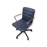 Bernhardt Design Duet Task Conference Chair OFFICE CHAIRS Blue 22w22d36h