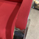 Knoll Brno Flat Bar Armchair CHAIR Red 23w20d31h