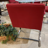 Knoll Brno Flat Bar Armchair CHAIR Red 23w20d31h