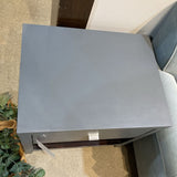 Modern Wood 1-Drawer w/ Lower Shelf NIGHTSTAND Grey 24Wx18Dx24H