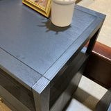 Lark 2-Drawer NIGHTSTAND Grey 28Wx17Dx26H