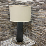 Frosted Glass Modern Base w/ Drum Shade TABLE LAMP 16Wx30H