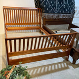 Harden Mid Century Modern Shaker Queen Bed BEDS 62w86d45h