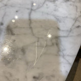 Poly & Bark Marble Stone Top Wood Base COFFEE/COCKTAIL TABLE 43Wx18Dx15H