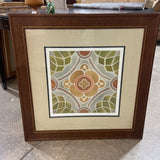 Arts & Crafts Style Print ART WORK 31.5Wx31.5H