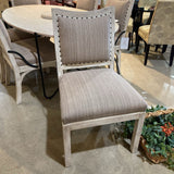 Mike Bell Reclaimed Barn Wood & Custom Upholstery DINING CHAIRS 23w23d40h