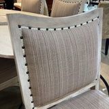 Mike Bell Reclaimed Barn Wood & Custom Upholstery DINING CHAIRS 23w23d40h