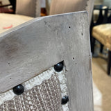 Mike Bell Reclaimed Barn Wood & Custom Upholstery DINING CHAIRS 23w23d40h