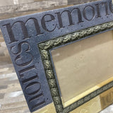 Memories Frame for 4x6" Photo ACCESSORIES 9Wx7.5H