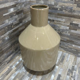Stoneware Vase ACCESSORIES Beige 8d14h