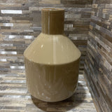 Stoneware Vase ACCESSORIES Beige 8d14h