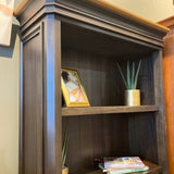 Martin Furniture Sonoma Brown Executive Bookcase With Doors BOOK SHELF 36w14d78h