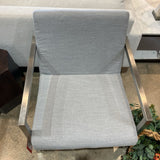 Room & Board Lira Stainless Steel LOUNGE CHAIRS Gray 27w28d29h